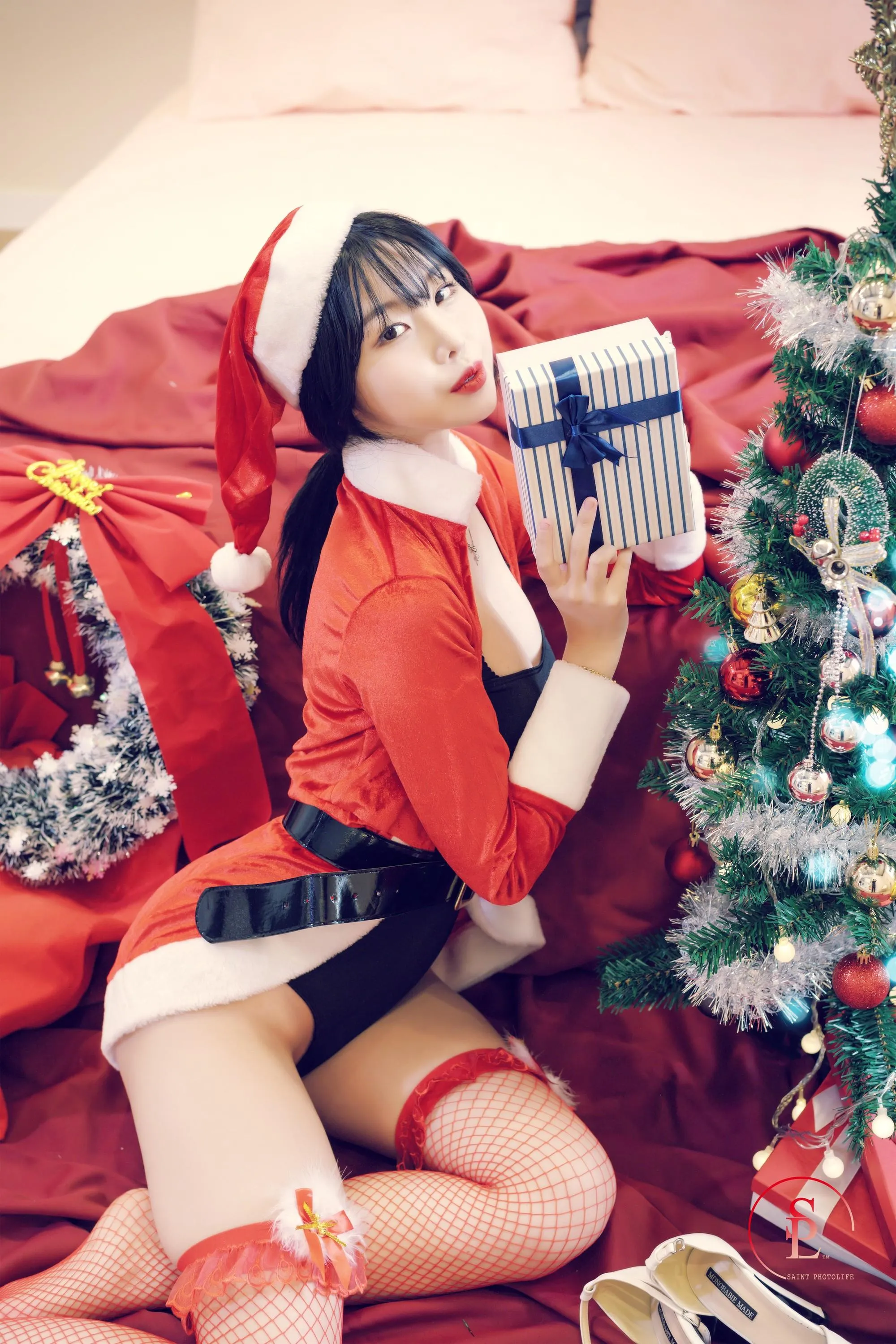 NO.035 SAINT Photolife – Yuna – Vol.24 Merry Yuna’s Xmas [65P]插图3